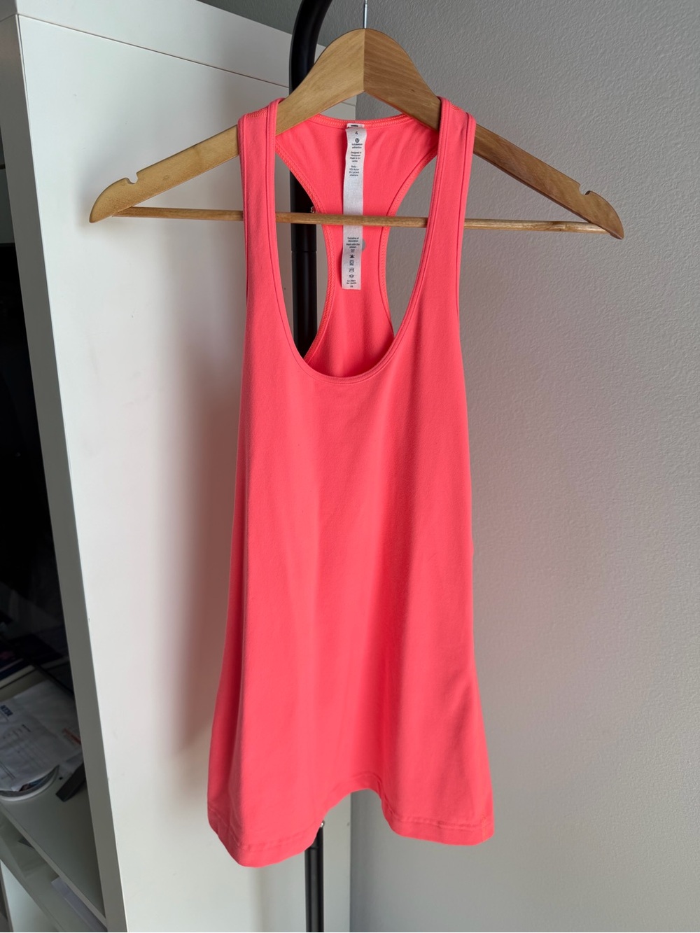 lululemon athletica Coral Pink Racerback Tank